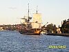 Endeavour again, in Sydney Harbour.