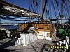Hatch below deck, deckhouse, mainsail