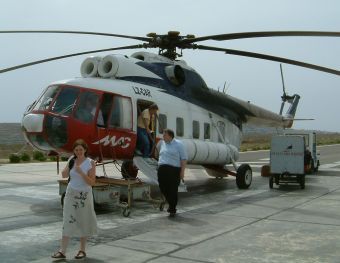 Ruth and the chopper