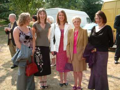 Hannah, Emma, Wenna, Sue and Chaz