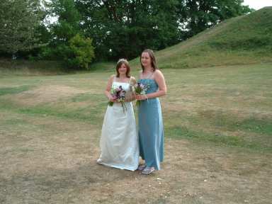 Bride and Bridesmaid