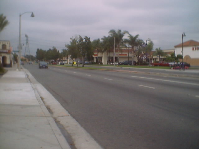 Route 72 in Pico Rivera.