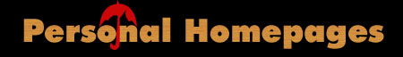 Personal Homepages