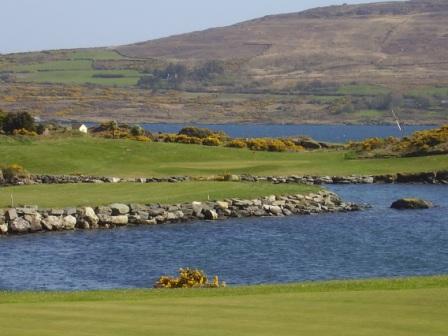 Overlooking course and bay
