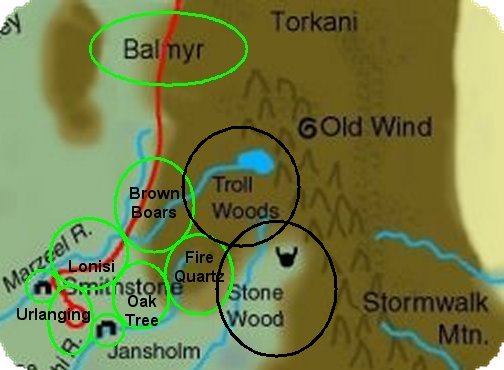 Bjarni's Map