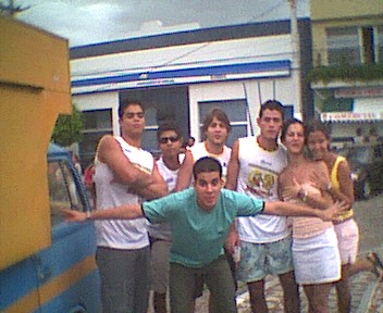 Galera se preparando para a Lavagem em Tucano