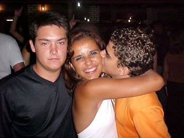 J�lio, Karine e Mateus em Pombal