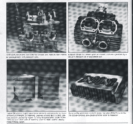 Pic: RD400F Engine Details