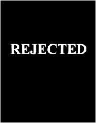Rejected ... Available only at www.bitterfilms.com