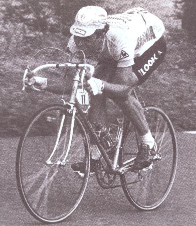 Hinault en ple
 descens