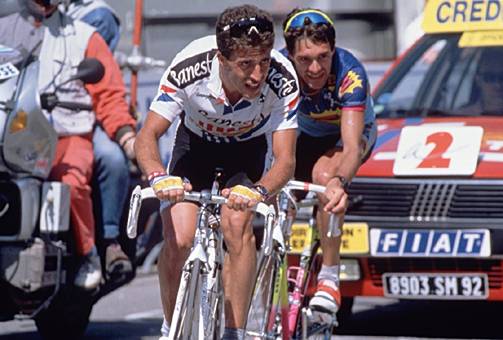 Delgado durant el Tour del 90
