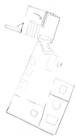 Grece Crete Rethymno; Top view, Rector Office Rectymno