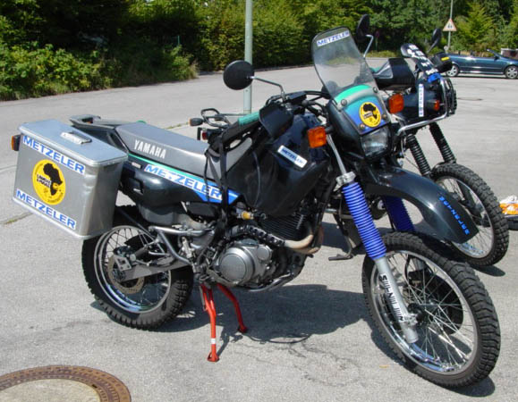 XT with sponsors stickers