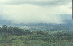 Rain cloud near Ocosingo