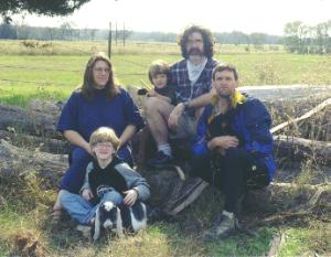 Kim, Elizabeth, Noah, and Kennan