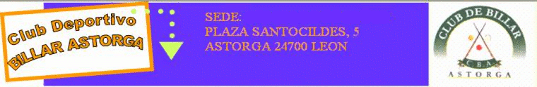 CLUB BILLARASTORGA