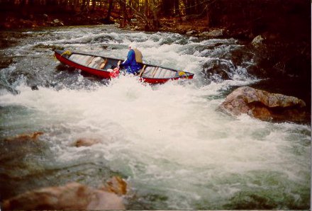 Jenning's Creek - low water