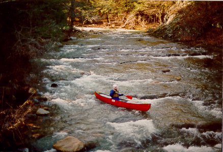 ledge series - Jenning's Creek at low water