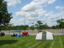 Get-On-the-Air Tent