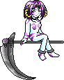 Zio/Succubus(kicks her and runs off with Testament)XD