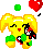 Nurse Goldie with Shadow doll