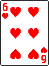 6 of Hearts