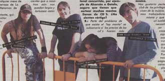 Foto de los miembros del grupo Despistaos