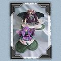 butterfly girls and a lily pad