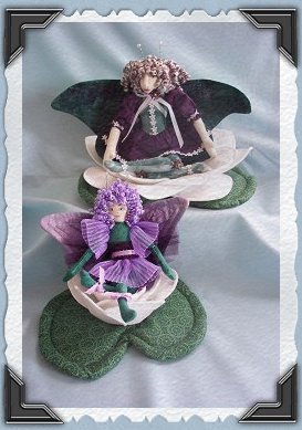 Butterfly Girls and Lily Pad