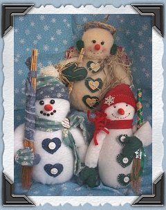 Snowmen Tree Toppers