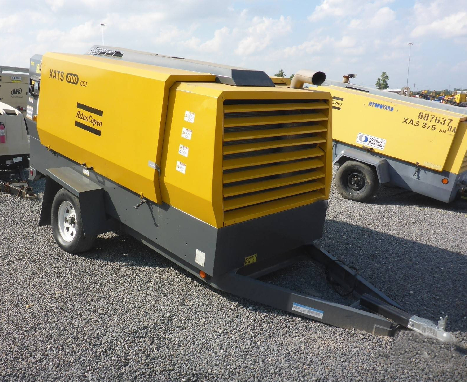 Compresor Atlas Copco frontal