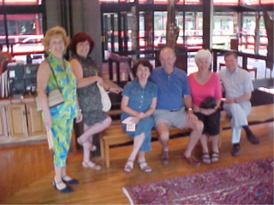 THS gang waits for the tour to begin