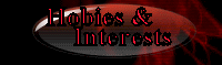 hobbies and interests