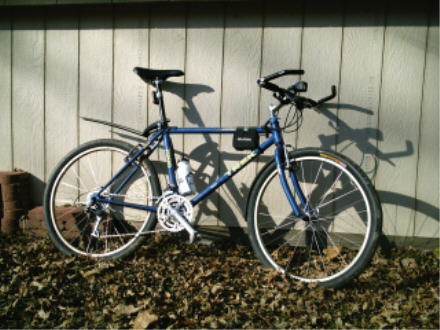 Winter commuter.