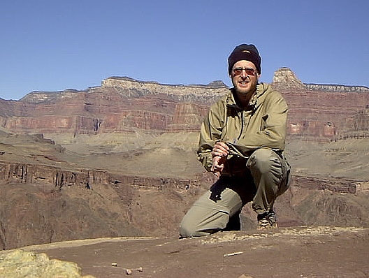 Brett on the South Kaibab Trail, Grand Canyon National Park