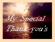 [ Thank you's ]