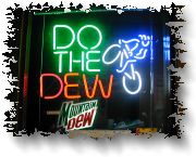 Do The 
    Dew Sign