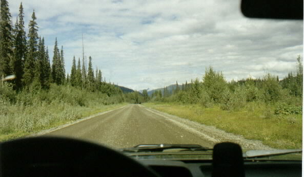 Driving on the Alcan Highway