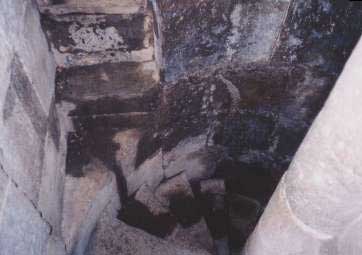 paete church belfry staircase