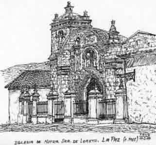 Iglesia de Ntra. Sra. de Loreto. La Paz
