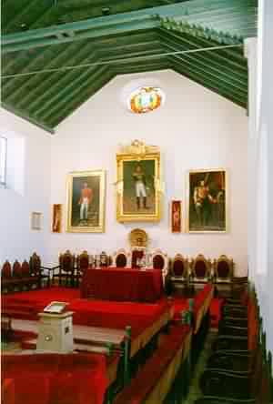 Interior de la Casa de la Independencia. Sucre