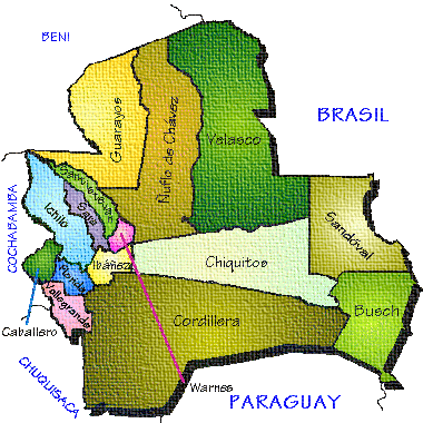 ::..  Mapa de Santa Cruz  ..::