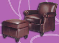 Chair & Ottoman Set : Metropole
