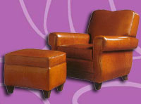 Chair & Ottoman Set : Santa Fe