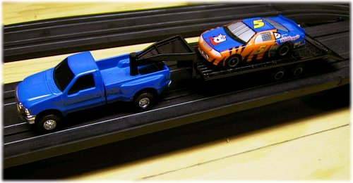 Life Like HO slot car on ERTL diecast