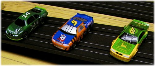 3 Life Like HO slot cars