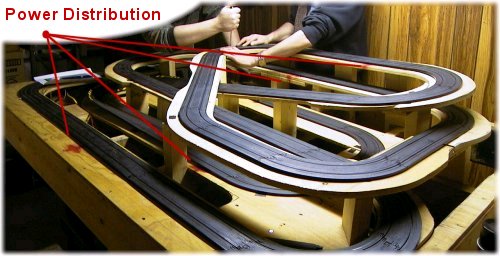 Screwing track to plywood