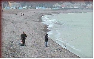 There is less people than on the West pier !