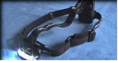 A head lamp will liberate your hands.