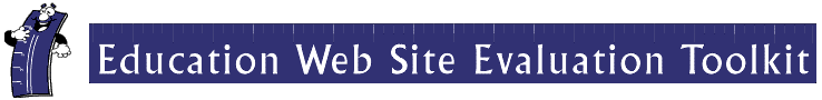 Education Web Site Evaluation Toolkit